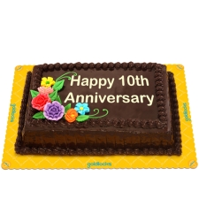 Anniversary Choco Chiffon Cake by Goldilocks