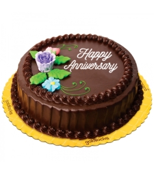 Chocolate Anniversary Cake By Goldilocks