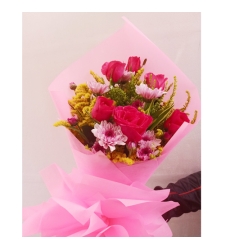 send half dozen red roses arrangement to cebu