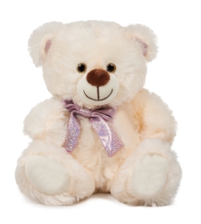 8" Inch Cream Color Teddy Bear